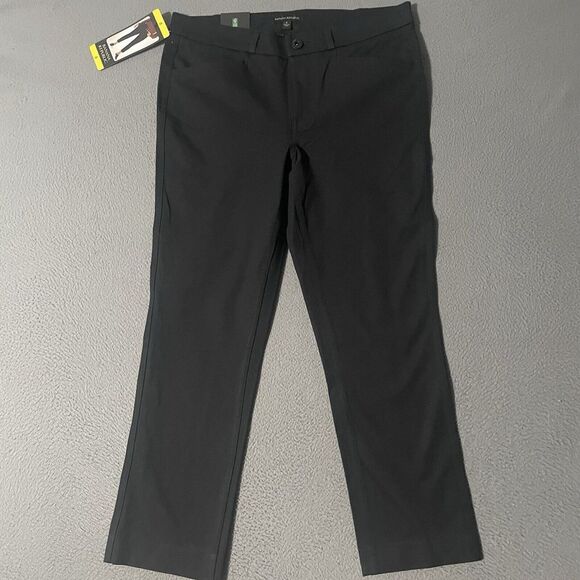 Banana Republic Women's Black Pull On Dress‎ Stretch Pants Size 6 Inseam 26" - Picture 1 of 6